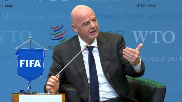 FIFA President Gianni Infantino returns to Women's World Cup after almost a week away on Pacific islands
