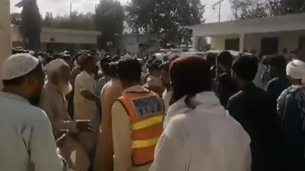 Pakistan explosion: At least 40 dead in suicide bombing at political rally in northwest province