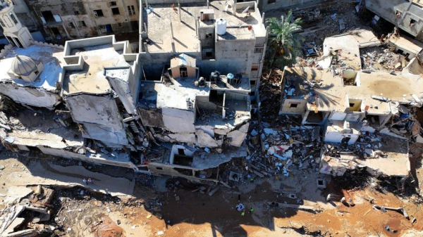 Fury on streets of smashed Libyan city of Derna - as UN warns of cholera risk