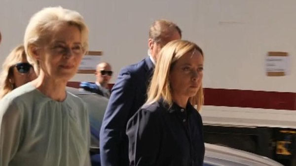 Italy's Giorgia Meloni tells EU in Lampedusa crisis talks it has 'responsibility' to help tackle migrant surge