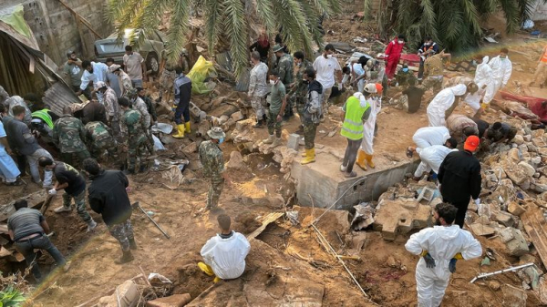 Libya floods: Hope remains survivors can found after Derna dam disaster as 'cries heard' beneath rubble 
