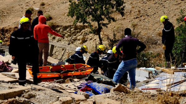 Morocco earthquake: Hope is fading in Talat Nyakoub where the stench of dead bodies is 'overpowering' Morocco earthquake: Hope is fading in Talat Nyakoub where the stench of dead bodies is 'overpowering'