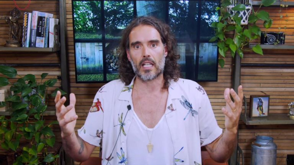 Russell Brand plays comedy show after rape and sexual assault allegations